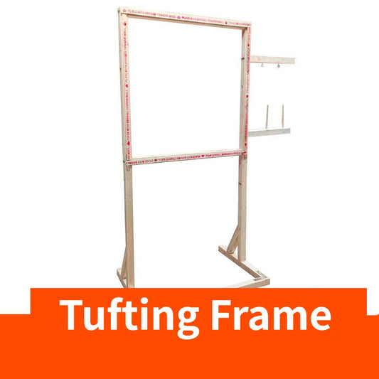 Cadre tufting sur pieds