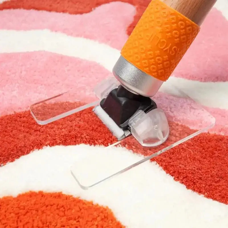 support tondeuse tufting, support pour tondeuse de tufting, support tondeuse tapis transparent